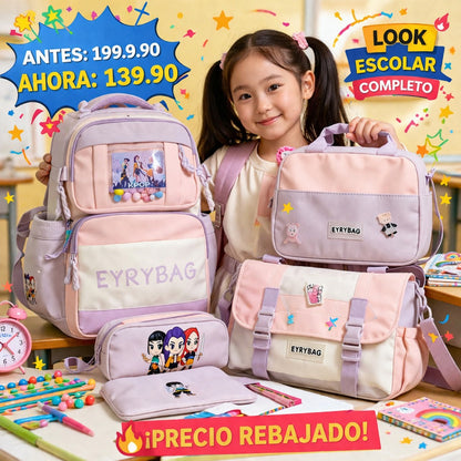 JUEGO DE 5 PIEZAS DE MOCHILA 🤩🤩